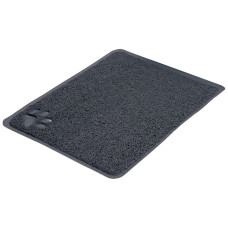 Kaķu tualetes paklājs : Trixie Cat litter tray mat, PVC, 40 × 60 cm, anthracite