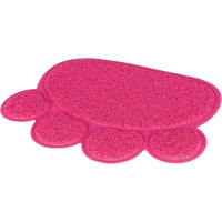Kaķu tualetes paklājs : Trixie Cat litter tray mat, paw, PVC, 40 × 30 cm