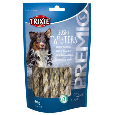 Gardums suņiem : Trixie Premio Sushi Twisters 60g