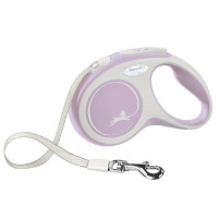 Inerces pavada suņiem - Trixie New COMFORT, tape leash, S, 5m, (15kg)