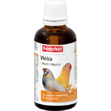 Vitaminizēta papildbarība putniem : Beaphar Vinka, 50ml 