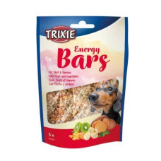 Gardums suņiem : Trixie Energy Bars with fruits/vegetables, 5gab./100g
