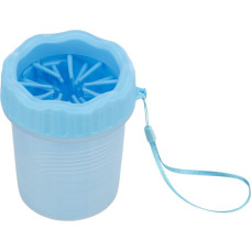 Ķepas tīrītājs : Trixie Paw cleaner, silicone/PP, M–L, blue