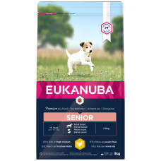 Sausa barība suņiem - Eukanuba Senior Small and Medium Chicken, 3 kg