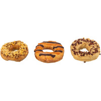Gardums suņiem - Trixie Donuts, assorted, ø 9 cm, 3 × 55 g