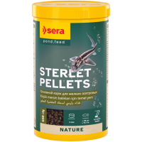 Barība dīķu storēm - Sera Sterlet Pellets 1.000 ml (650g)