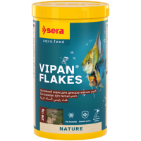 Pārslveidīga barība dekoratīvajām zivīm - Sera Vipan Nature 1000ml (210g)