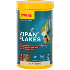 Pārslveidīga barība dekoratīvajām zivīm - Sera Vipan Nature 1000ml (210g)