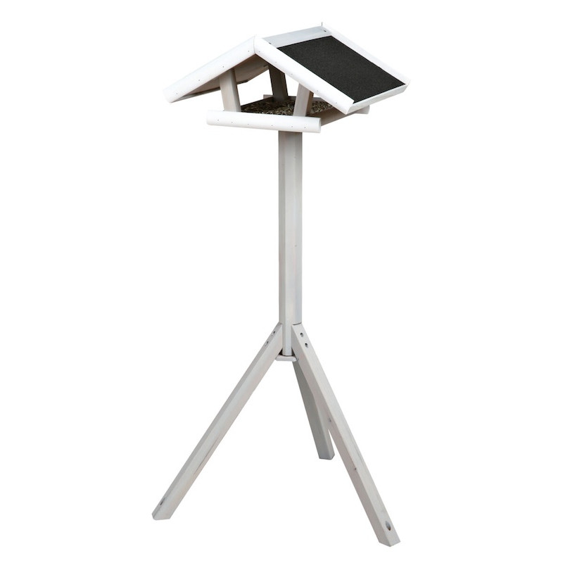 Putnu barotava - Trixie Natura bird feeder with stand, pine wood, 46×22×44cm/1.15m