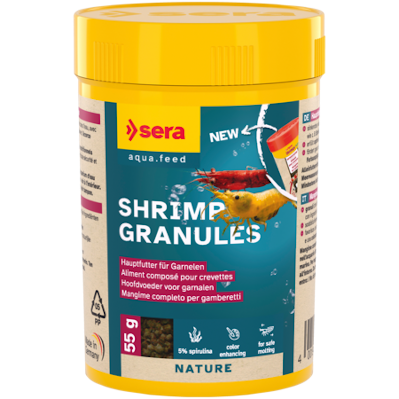 Pamatbarība garnelēm - Sera Shrimp Granules 100 ml (55 g)