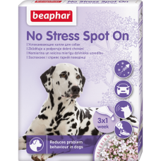 Nomierinošie pilieni suņiem : Beaphar No Stress Spot On 3 pip.