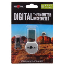 Mitruma mērītājs terārijam : Repti Planet Thermometer / Hygrometer LCD