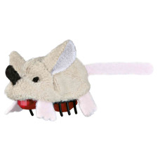 Rotaļlieta kaķiem : Trixie Running Mouse, Plush 5,5 cm.