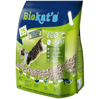 Ekoloģiskie pakaiši kaķu tualetēm - Tofu Gimborn Biokats ECO Light 5L