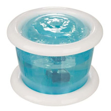 Automātiskā dzirdne dzīvniekiem : Trixie Bubble Stream water dispenser, 3 l, blue/white