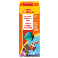 Vitamīni zivīm : Sera Fishtamin, 15ml