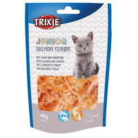 Gardumi kaķēniem - Trixie Junior Salmon Clouds 40g