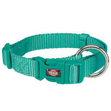 Regulējama kakla siksna suņiem : Trixie Premium collar, S–M: 30–45 cm/15 mm, ocean