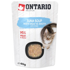 Консервы для котят – Ontario Soup Kitten Tuna, 40 г 