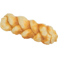 Gardums suņiem - Trixie Denta Fun Braid, collagen with chicken, 13cm/ 65g