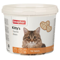 Витамины для кошек - Beaphar KITTY'S + Taurine + Biotin, 750tab