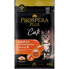 Barība kaķiem – Prospera Plus Adult 1+ Chicken Delicate Digestion, 0,4 kg