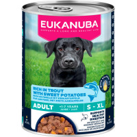 Konservi suņiem - Eukanuba CAN LC AD AB TRUT&SWPT 400 gr
