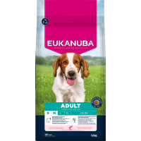 Sausa barība suņiem - Eukanuba Adult Small and Medium, Salmon and Barley 12 kg