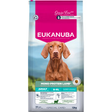 Cухой корм для собак -Eukanuba Adult Special Care Mono protein Lamb 12KG