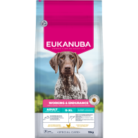 Sausa barība suņiem - Eukanuba Adult, Working Endurance, 15 kg