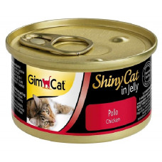Konservi kaķiem – GimCat ShinyCat Chicken, 70 g