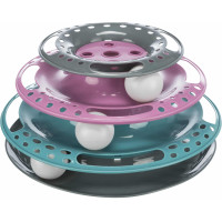 Rotaļlieta kaķiem : Trixie Cat circle tower, plastic, ø 25 × 13 cm