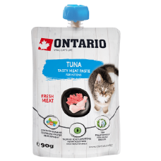 Konservēta barība kaķēniem : Ontario Kitten Tuna Fresh Meat Paste, 90 g