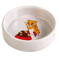 Bļoda dzīvniekiem, keramika : Trixie Ceramic Bowl, 90ml/8cm, kāmjiem
