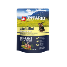 Корм для собак - Ontario Dog Adult Mini Lamb and Rice, 0.75kg
