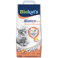 Smiltis kaķu tualetei : Gimborn Biokats Fresh Vanilla/Mandarin10kg