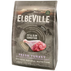 Sausa barība suņiem : Placek ELBEVILLE Adult All Breeds Fresh Turkey Fit and Slim Condition 4 kg