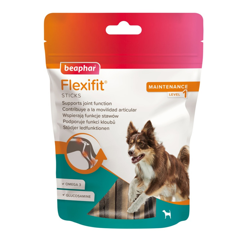 Vitamīnizēta papildbarība - Beaphar FLEXIFIT STICKS DOG 175g