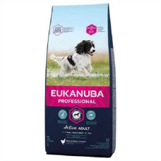 Корм для собак – Eukanuba Adult Medium Chicken 15kg