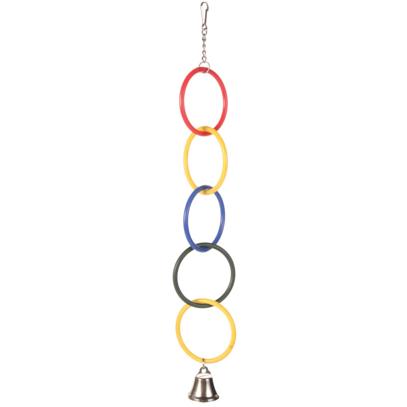 Rotaļlieta putniem - Trixie Toy Rings 25cm