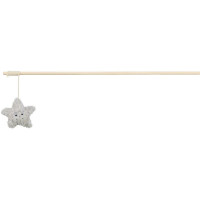 Rotaļlieta kaķiem - Trixie Xmas playing rod, star, wood, 48 cm