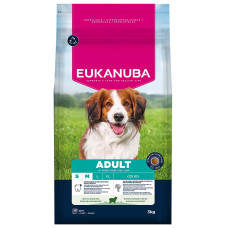Sausa barība suņiem - Eukanuba Adult Small and Medium Lamb and Rice, 3 kg