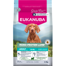 Сухой корм для собак - Eukanuba Adult special Care Mono protein Lamb 2.3kg