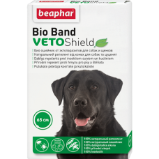 Beaphar Bio Band For Dogs, 65cm Kakla siksna ar dabīgām eļļām pret kukaiņiem suņiem un kuc
