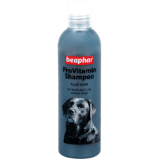 Šampūns suņiem : Beaphar Pro Vitamin Shampoo black, 250 ml