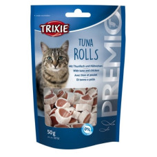 Gardumi kaķiem : Trixie Premio Tuna Rolls, 50 g