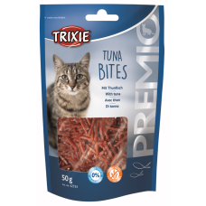 Gardumi kaķiem : Trixie Premio Tuna Bites, 50 g