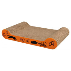 Nagu asināmais : Trixie Wild Cat scratching cardboard, 41 × 7 × 24 cm, orange