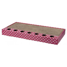 Nagu asināmais : Trixie  Scratching cardboard with toys, 48 × 25 cm, pink