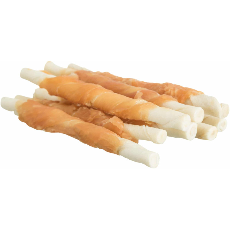 Gardums suņiem : Trixie Chewing Rolls with Chicken 12cm, 6*70g